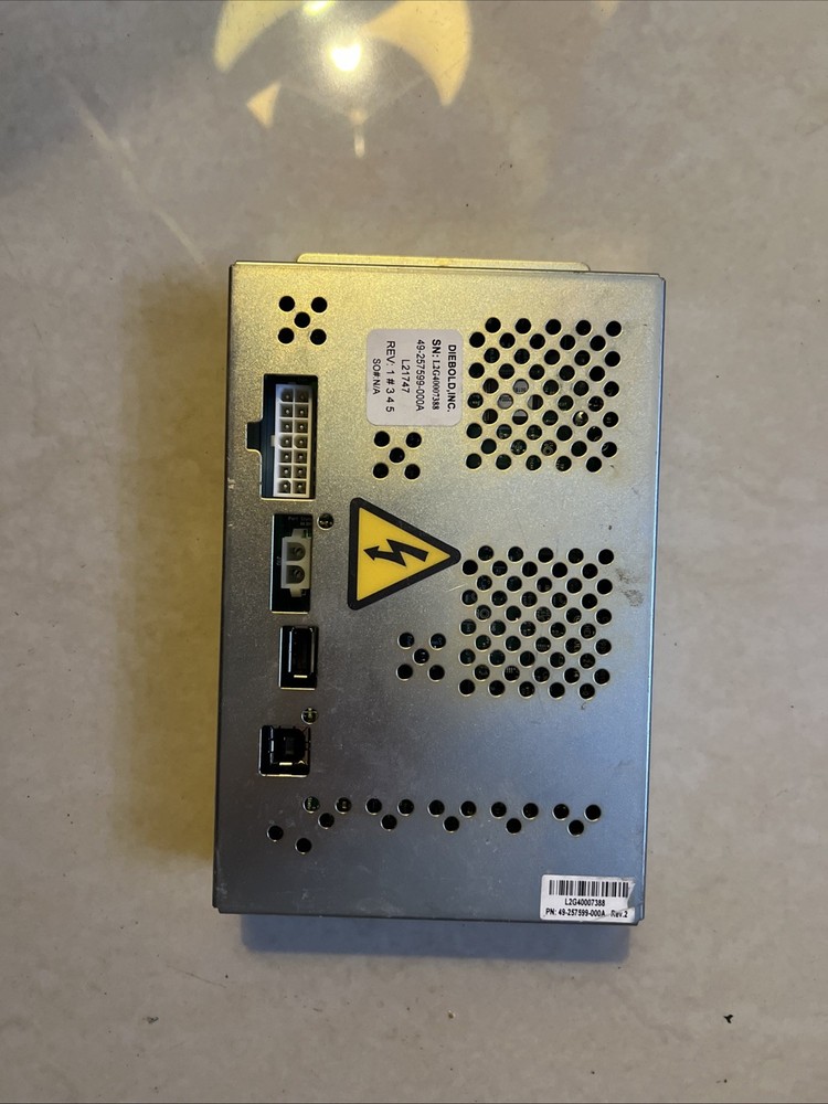 Diebold 49-257599-000A Enclosure Upper Chassis Hub Power Module