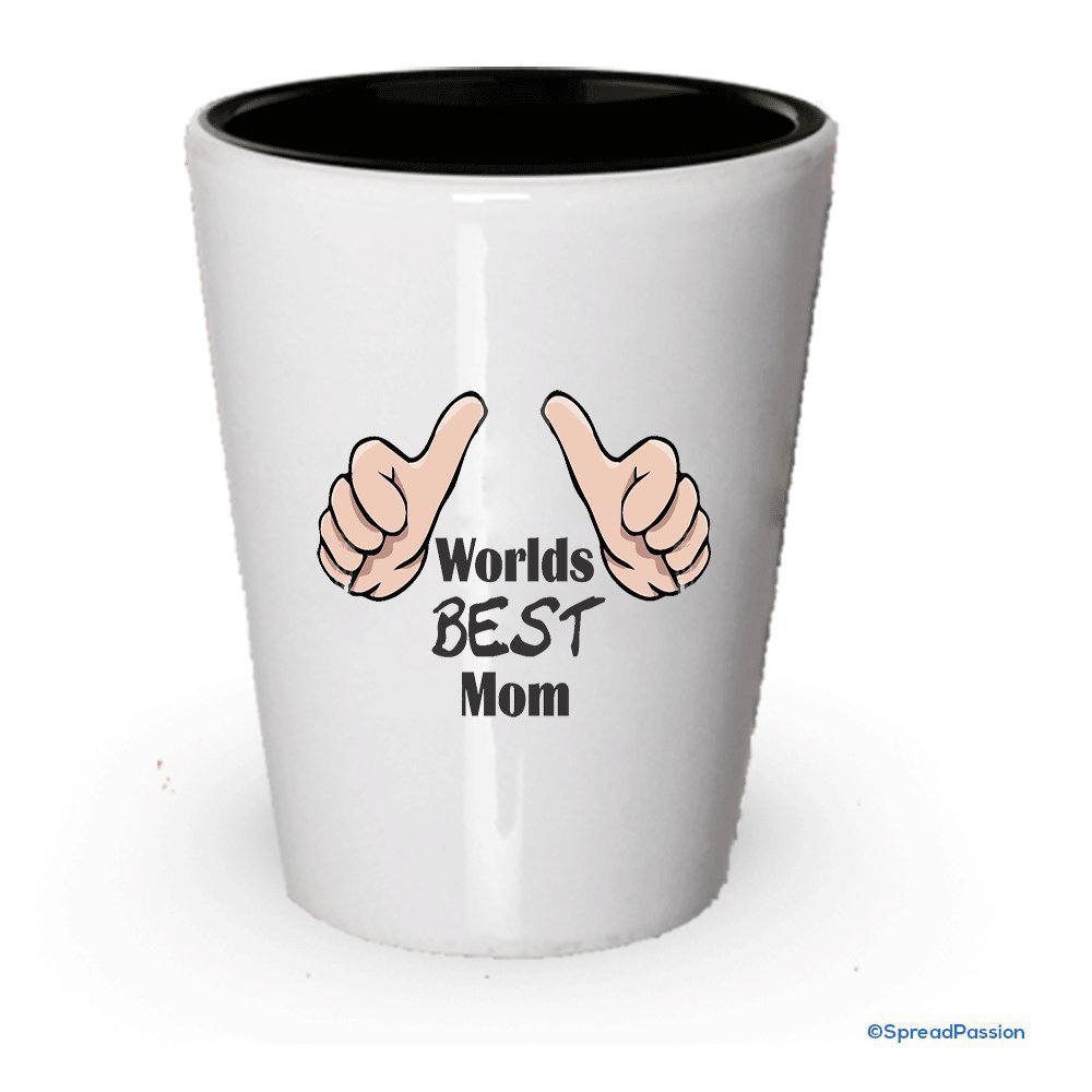 Worlds Best Mom Shot Glass