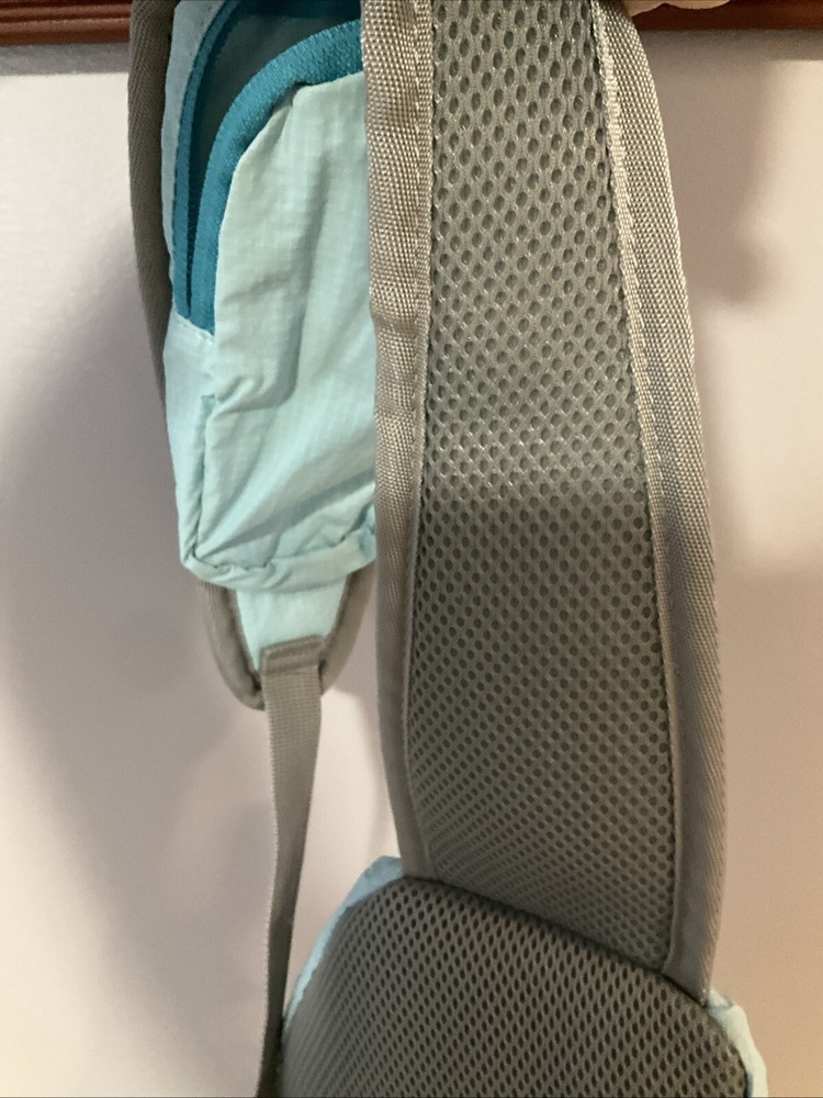 Eddie Bauer Blue Sling Backpack, Adjustable Strap Multiple Pockets