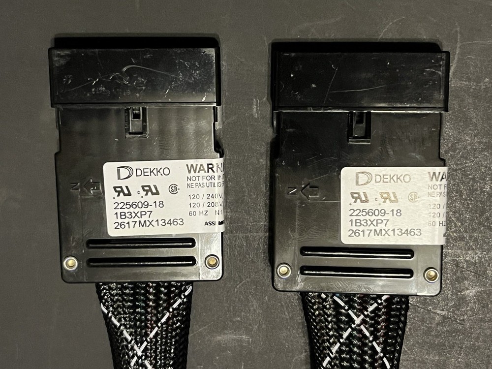 2 DEKKO MX 18” Wire Jumper Cables 225609-18