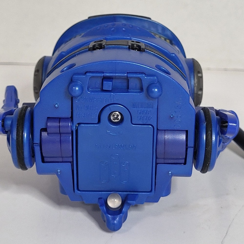 Spinmaster Ninja Bots Battling Robots Blue With Nunchuks Only - Works