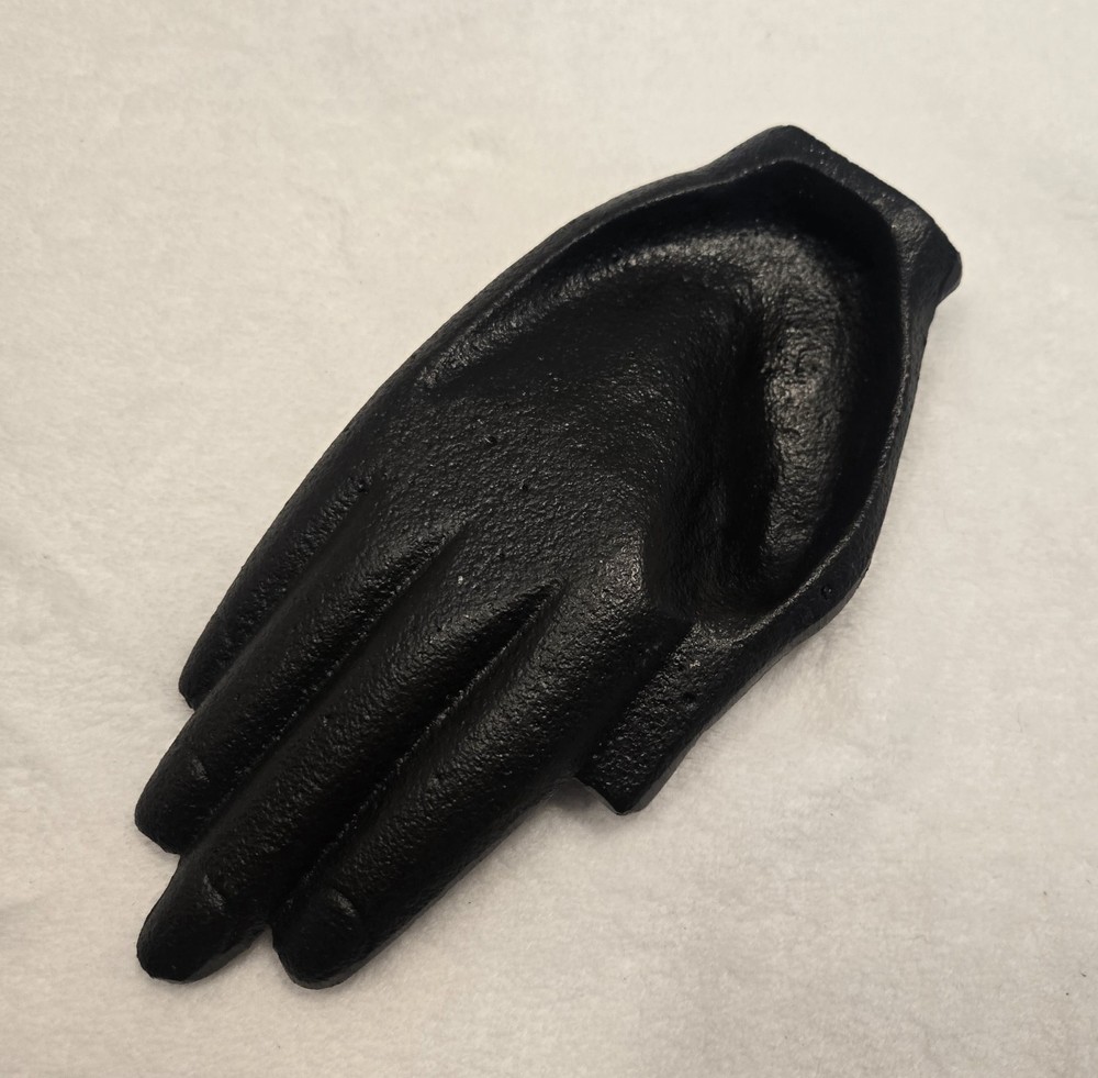 Cast Iron Single Right Hand Tray/Dish Black