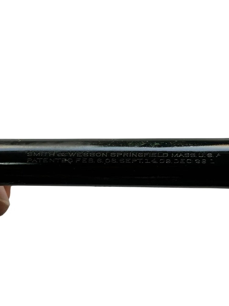 CLASSIC PANEL wood Grip For S&W Hand Ejector 3rd model .32 S&W.33 "ROUND BUTT"
