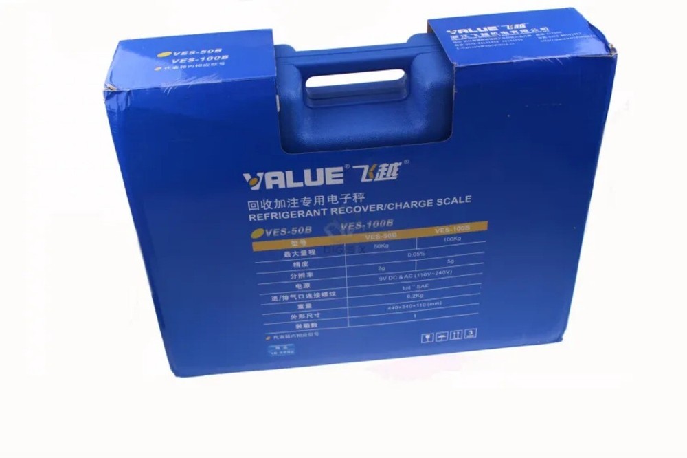 VES-50B refrigerant electronic scale fluorine adding electronic scale