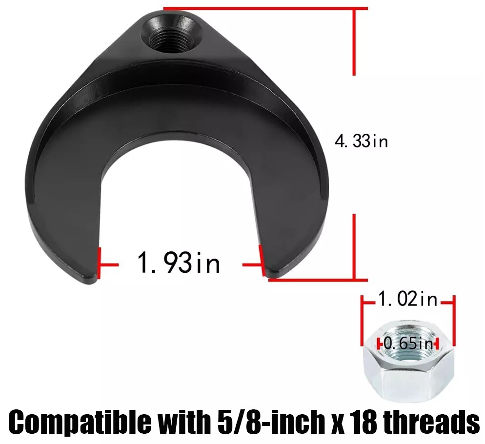 48mm CV Axle Joint Puller Removal Tool Slide Hammer Adapter Front Wheel Drive