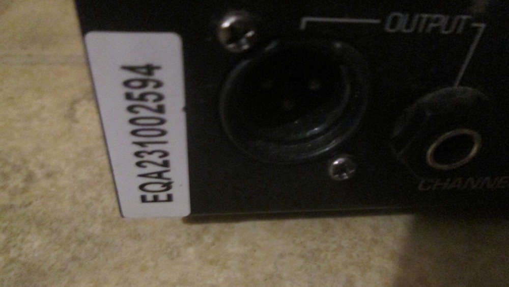 BBE EQA231 Dual-channel, 31 band Equalizer