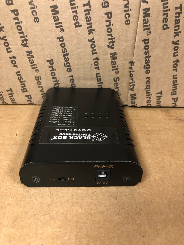 Black Box Ethernet Extender LB300A-R2 W/AC-ADAPTER