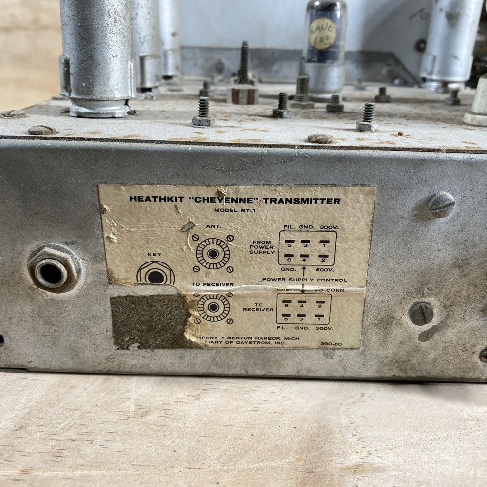 Heathkit Cheyenne Model MT-1 Transmitter Untested