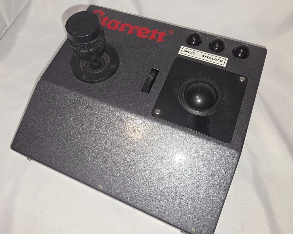 Starrett 3-Axis Joystick with Trackball and 3 Programmable Button