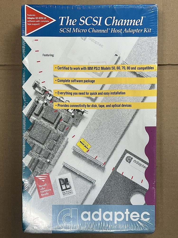 AHA-1640 | ADAPTEC MICROCHANNEL SCSI KIT ** LAST ONE **