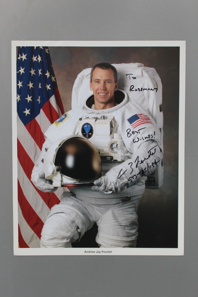 Astronaut Autograph - Space - Shuttle - Andrew Jay Feustel - Signed Inscribed