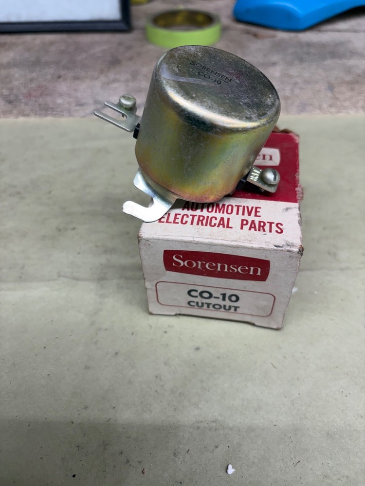 SORENSON CO-10 CO10  CUT OUT RELAY