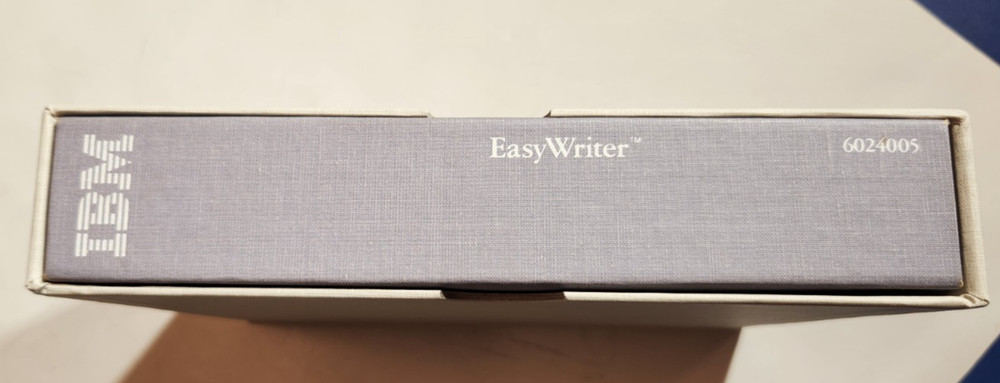 Vintage IBM Personal Computer EasyWriter 6024005 Version 1.1