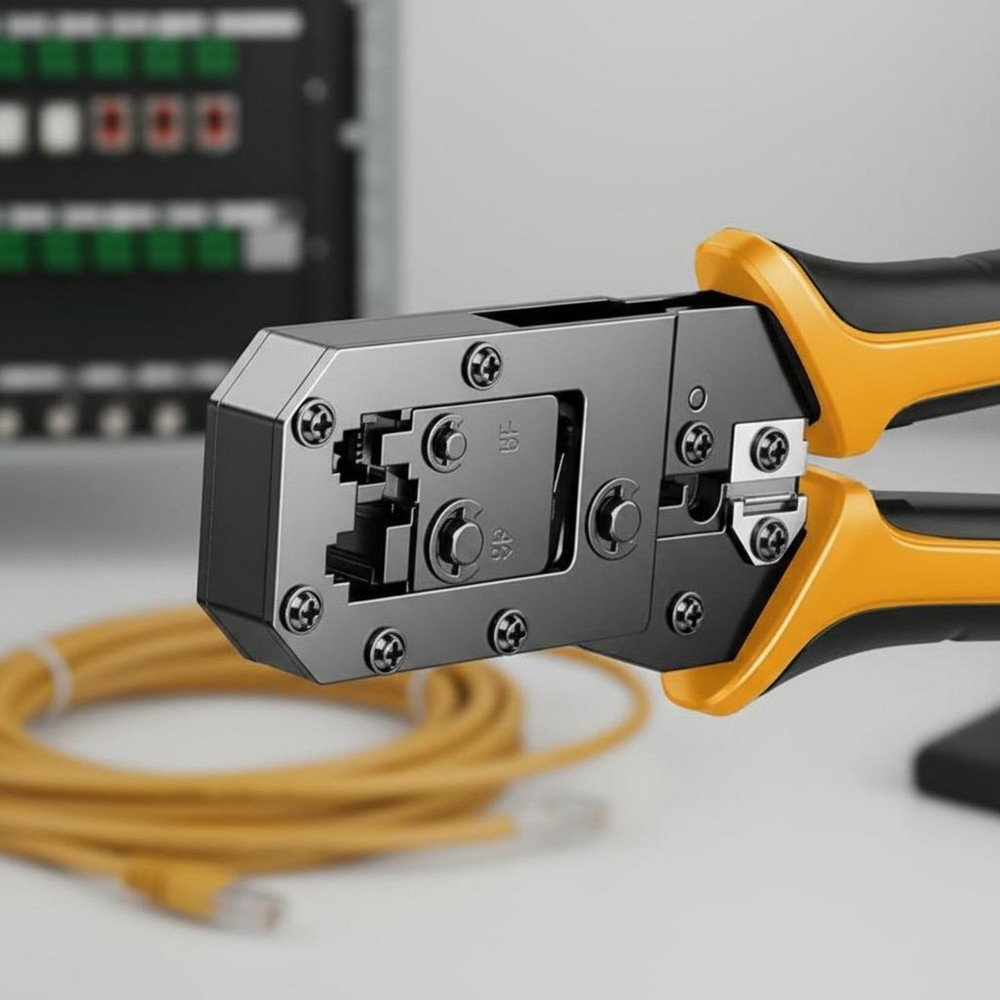 RJ45 Crimping Tool Multi-Functional Network Cable Heavy-Duty