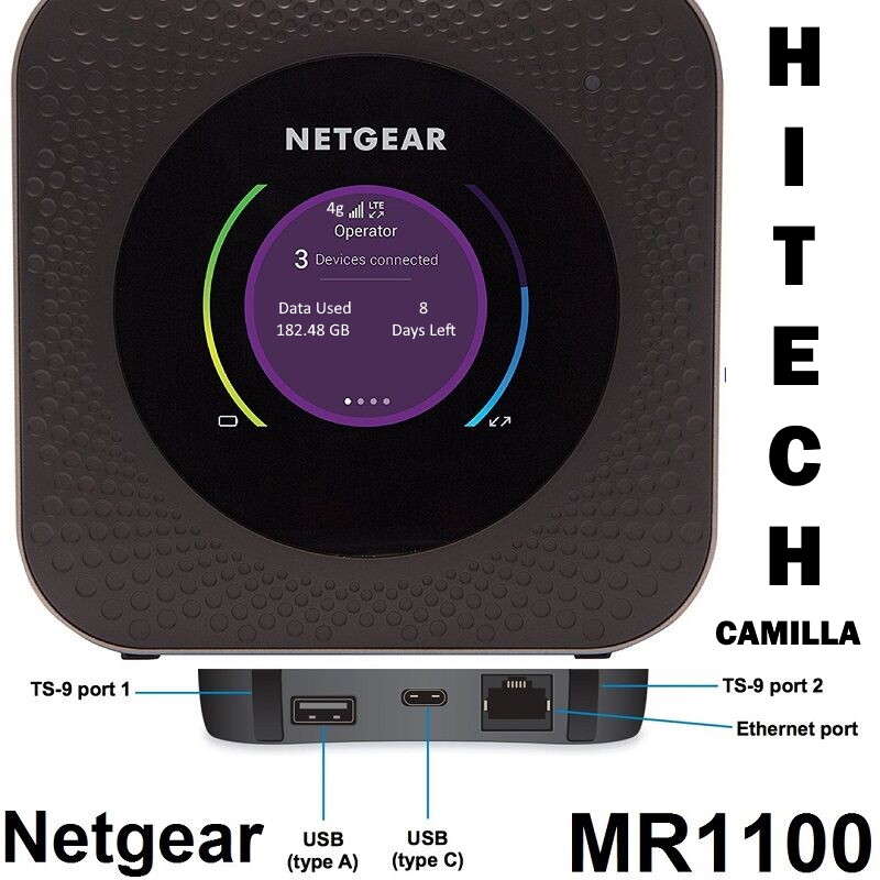 CRICKET NETGEAR NIGHTHAWK ✅ INCLUDES 1st MONTH 100GB PLAN ⭐ ATT NETWORK