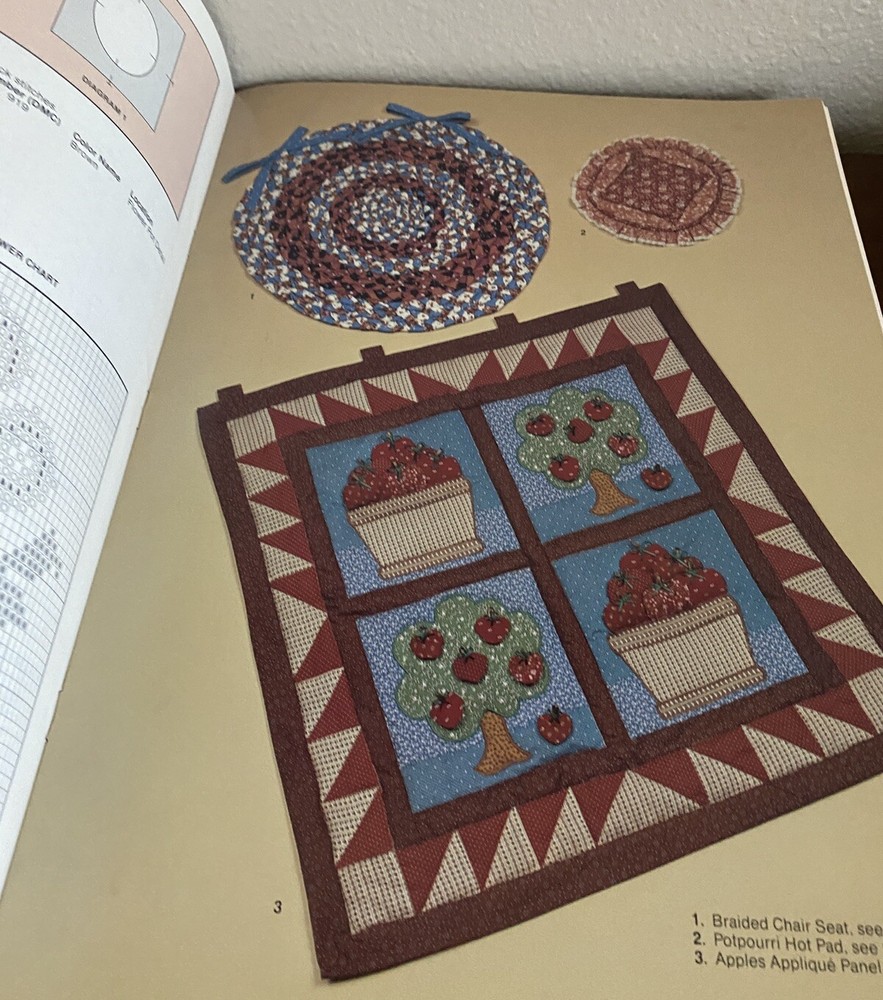 Cinnamon Sticks Crafts For Home & Kitchen Pattern Book 11 Projects Vintage 1984