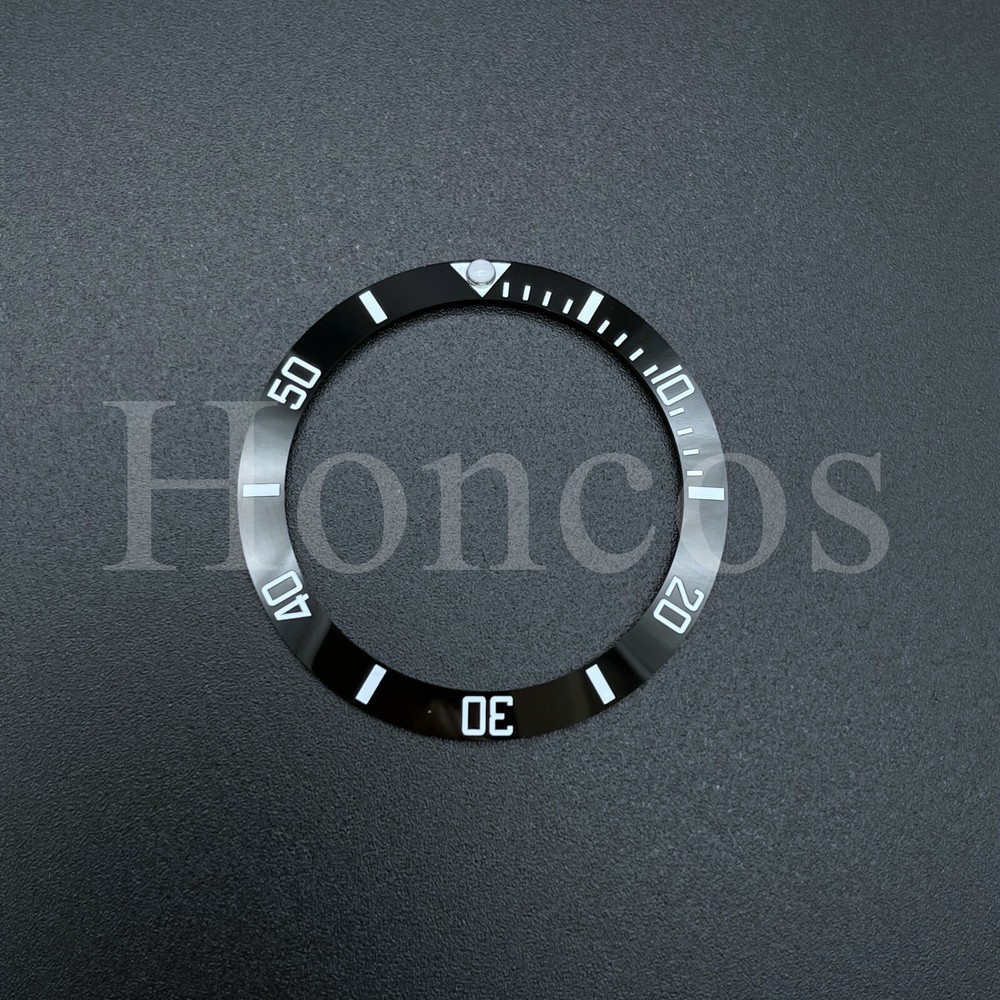 38mm Black Ceramic Bezel Insert Ring Fits For Rolex Sub 40mm Case Watch