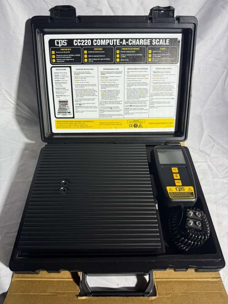 CPS Products CC220 Compact High Capacity Charging Scale