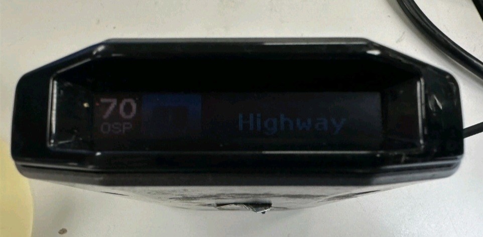 Escort iX Radar Laser Detector: Used Works