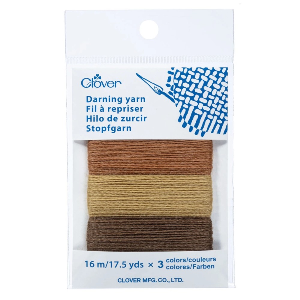 Clover Darning Yarn Brown 7955
