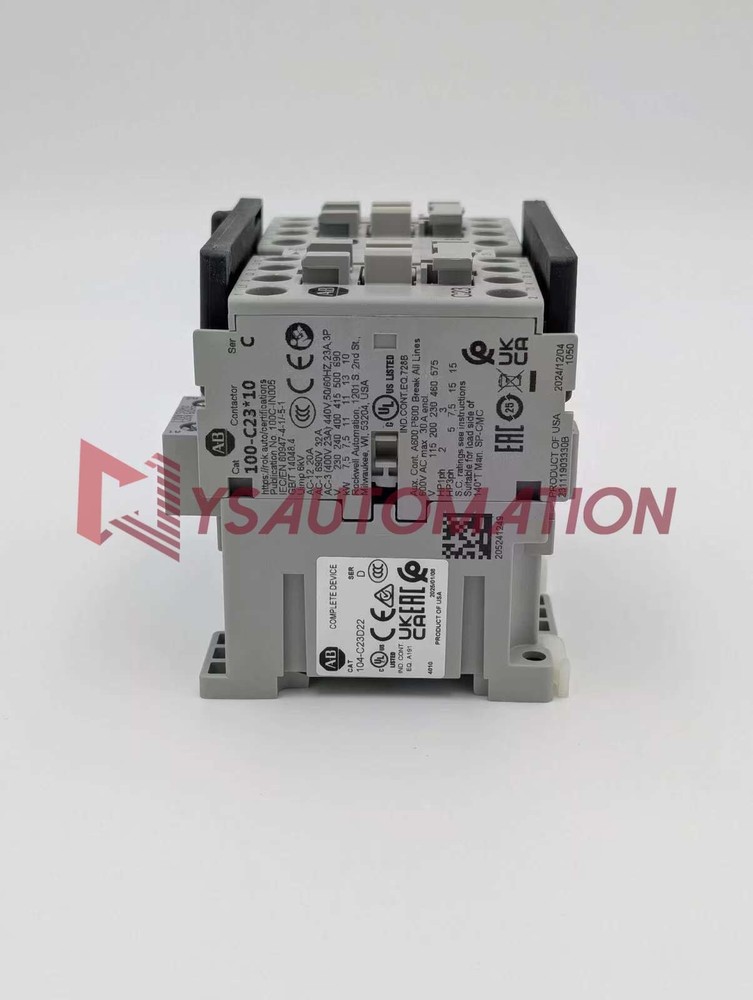 NEW Allen Bradley 104-C23D22 Reversing Contactor 23A 110V 50 Hz / 120V 60 Hz