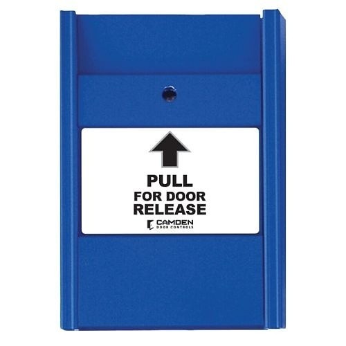 CAMDEN CM-701U UNIVERSAL BLUE PULL STATION (5 Message Labels)