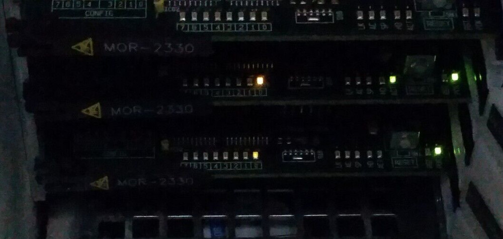 Probel / Snell & Wilcox Morpheus MOR-2330 7 PC CONTROLLER CARD W/Back Panel