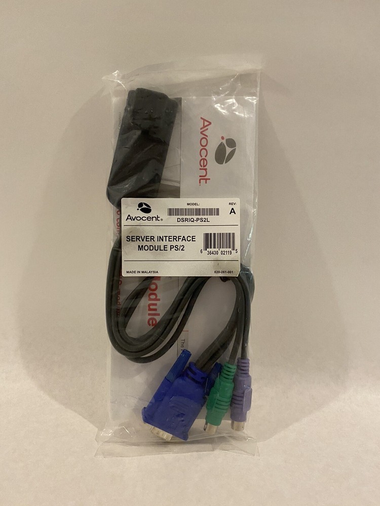 Avocent  (DSRIQ-PS2L) KVM Server Interface Module PS/2