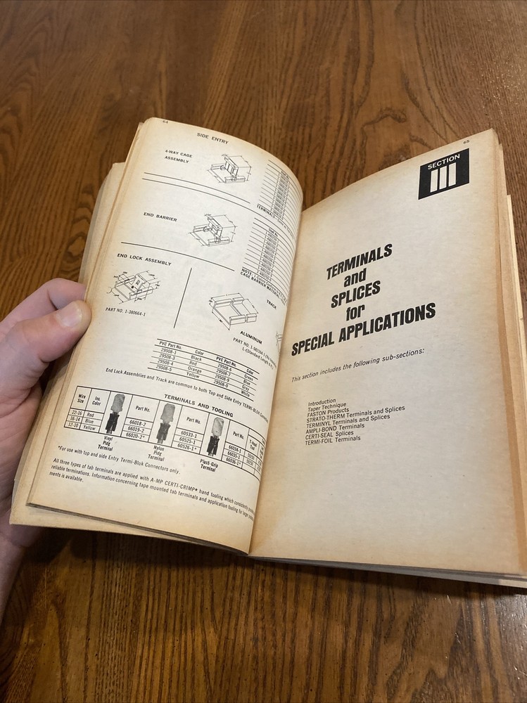 API AMP TERMINAL CONNECTOR HANDBOOK TERMINATING PROGRAMMING ELECTRONIC CIRCUITRY