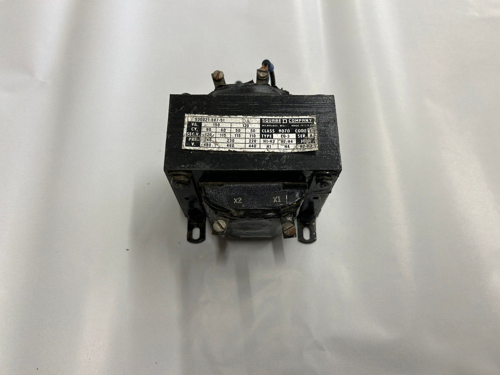 Transformer S30021-507-51 Class 9070 Type E0-3 Square D Ser A