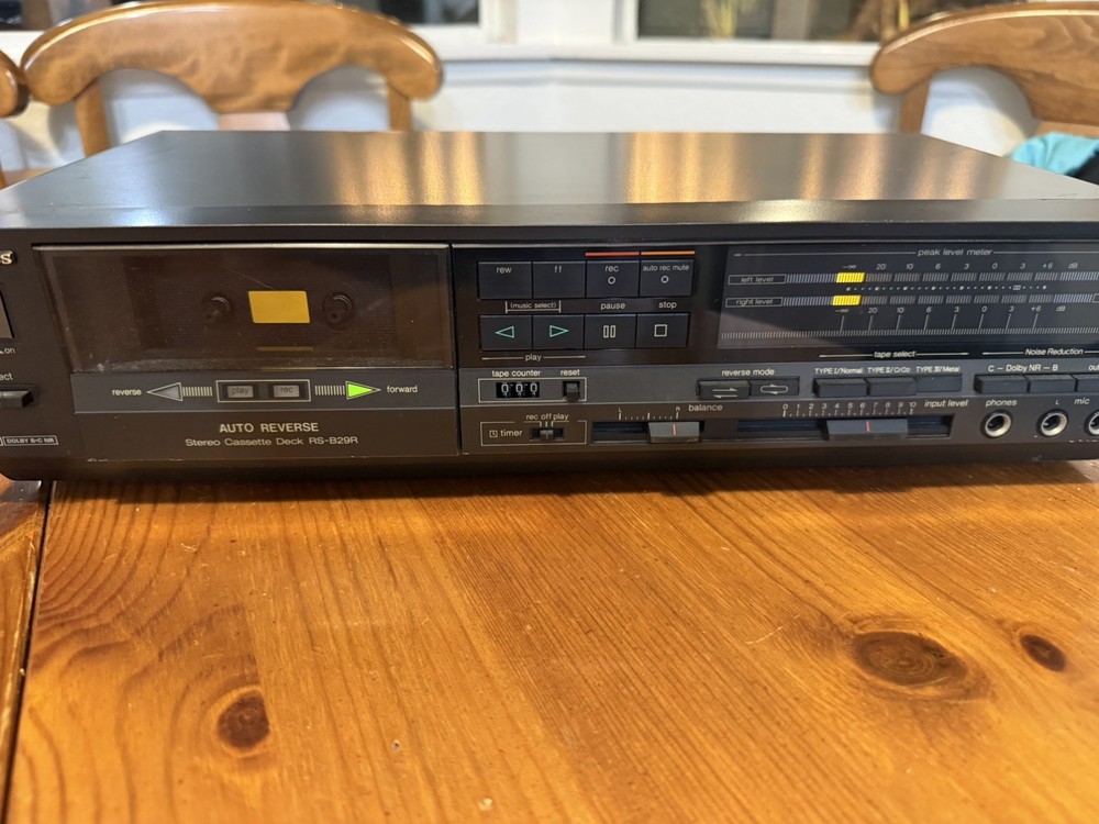 Technics RS-B29R Stereo Cassette Deck Auto Reverse Dolby-Tested Powers On & Runs