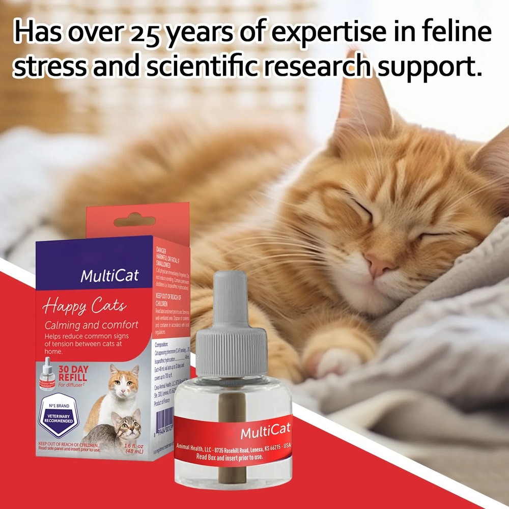 3pcs New Diffuser Refill | Maintain And Among Cats At Home 48ml