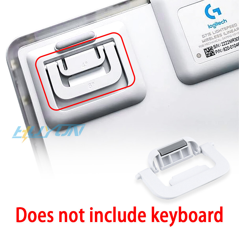 Replacement Plastic Bracket Leg feet for Logitech G715 mechanical keyboard