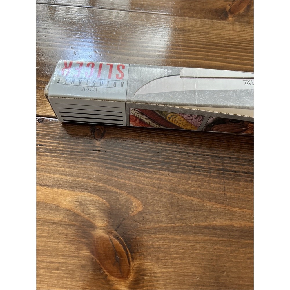Vintage New Royale Adjustable Slicer Knife Kitchen Gadgets Tools