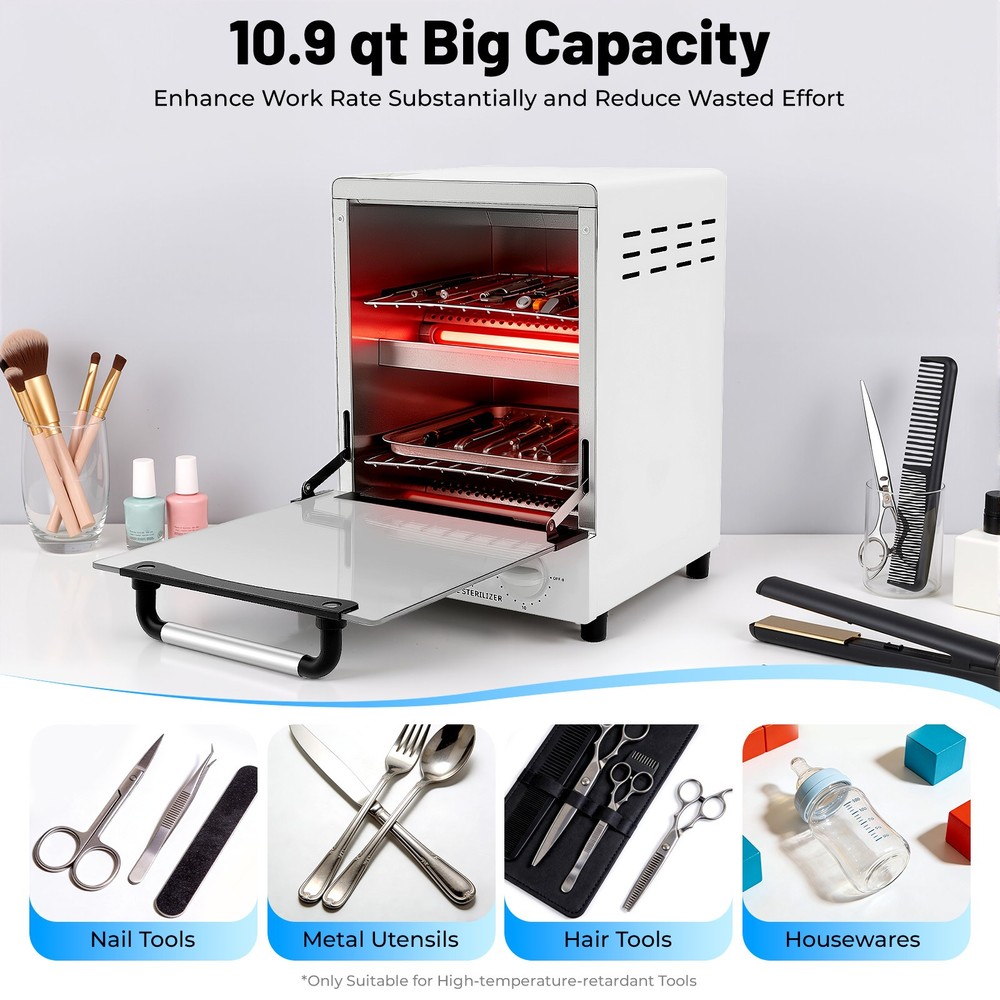 Nail Tool Cleaning Sterilizer Cabinet Multi-Function High Temperature Cabinet