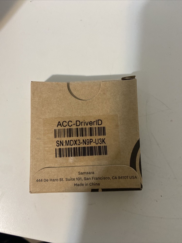 Samsara Driver Id Lote X 10 Unds