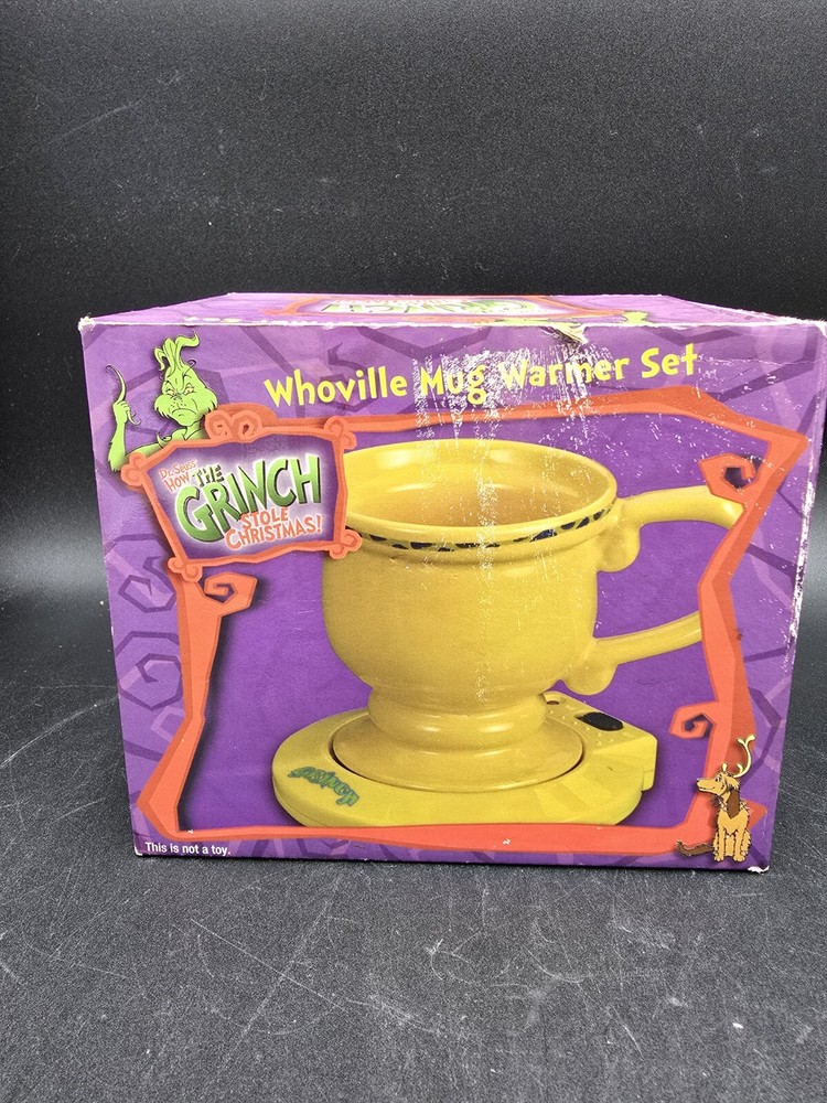 Grinch Yellow Mug Warmer 2000