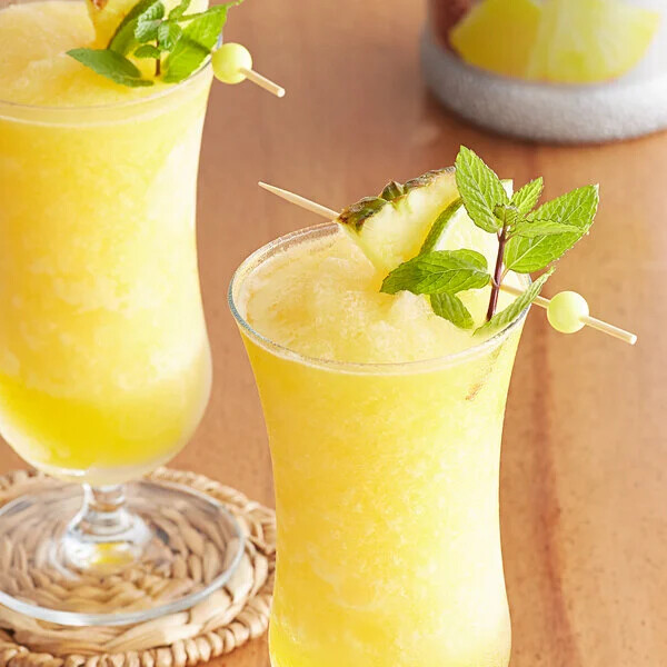Monin 1 Liter Pineapple Fruit Puree