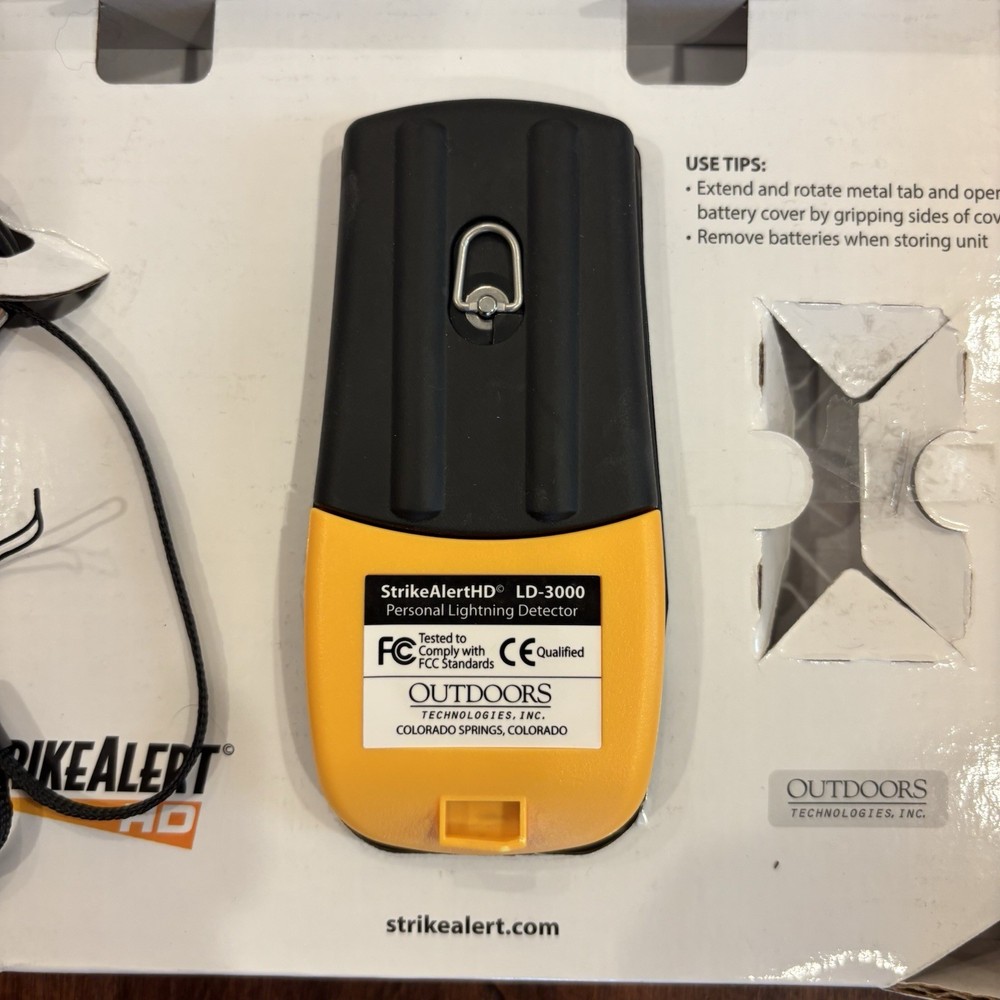StrikeAlert HD LD-3000 Personal Lightning Detector
