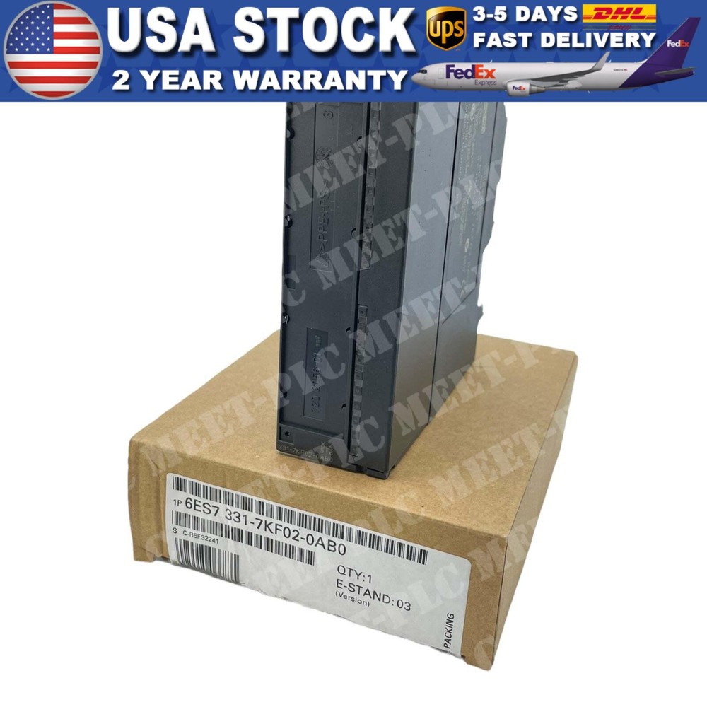 New SIEMENS PLC 6ES7 331-7KF02-0AB0 6ES7331-7KF02-0AB0 Analog Input Module