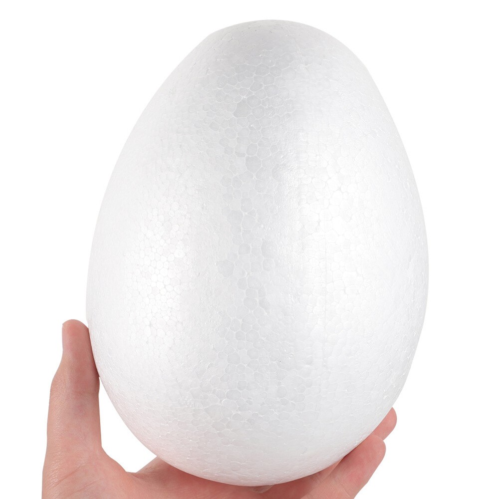 2pcs Kids Drawing Eggs Decoration Polystyrene Eggs Chicken Toy