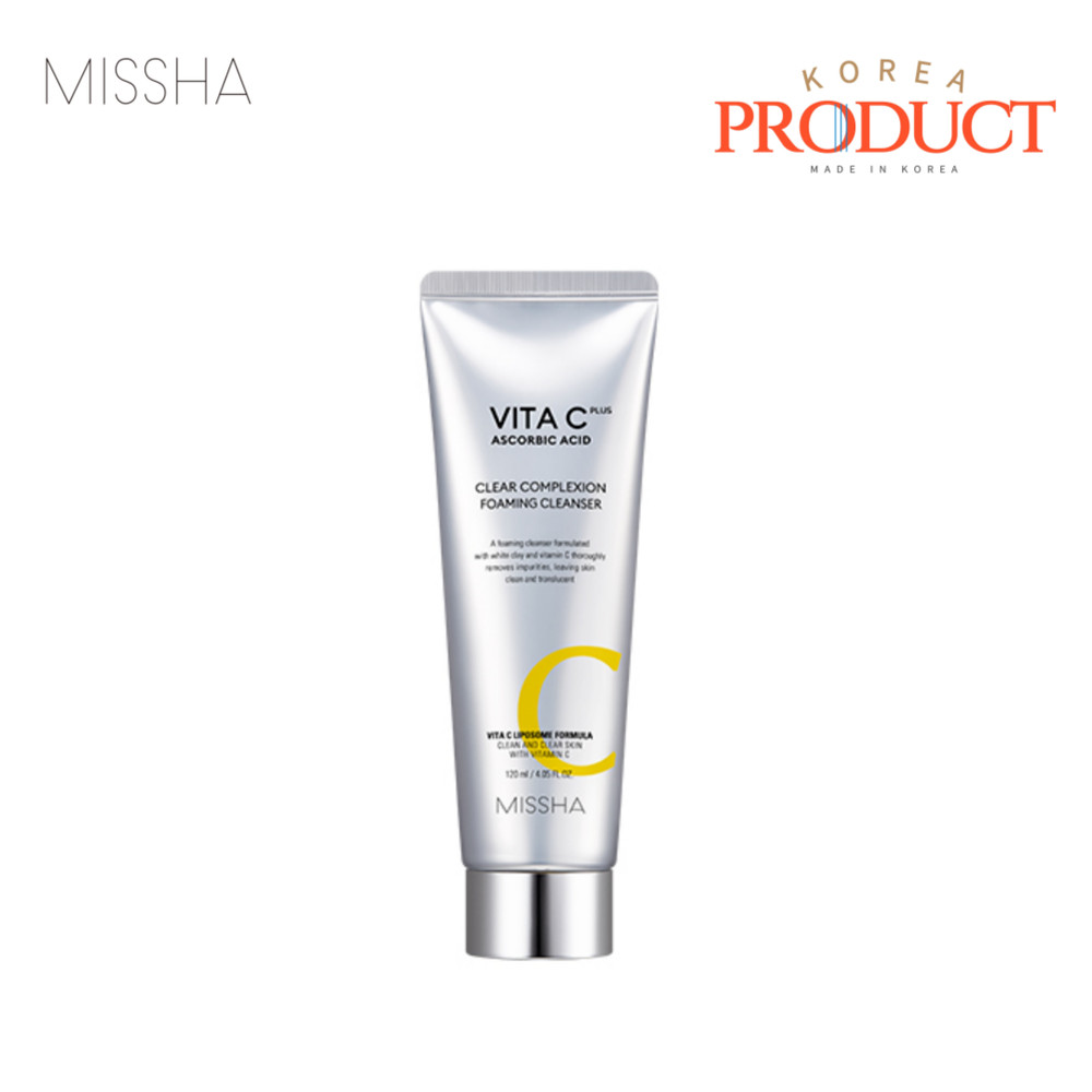 MISSHA Vita C Plus Clear Complexion Foaming Cleanser 120ml