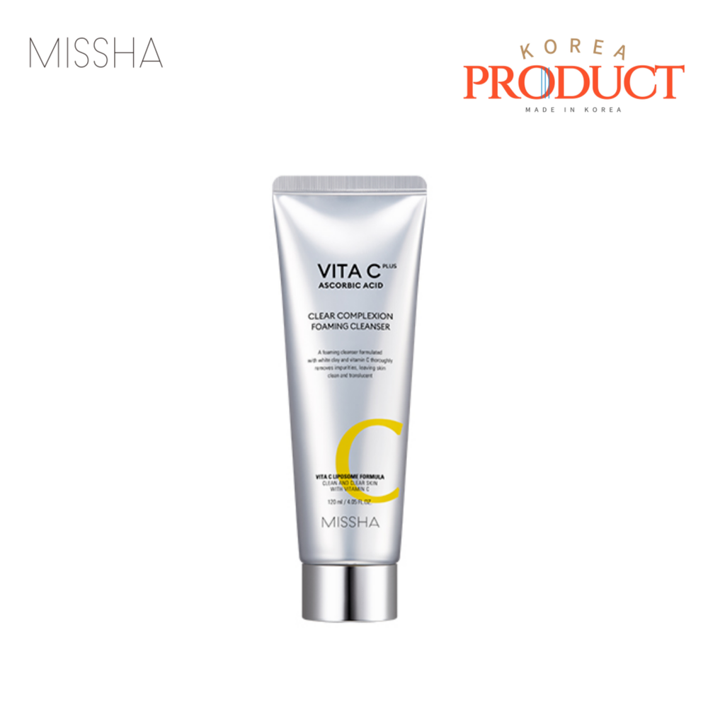 MISSHA Vita C Plus Clear Complexion Foaming Cleanser 120ml