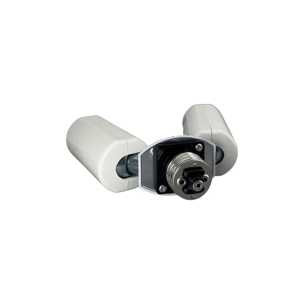 Satco 77607 Twin Light Socket Adapter Plastic Medium Base