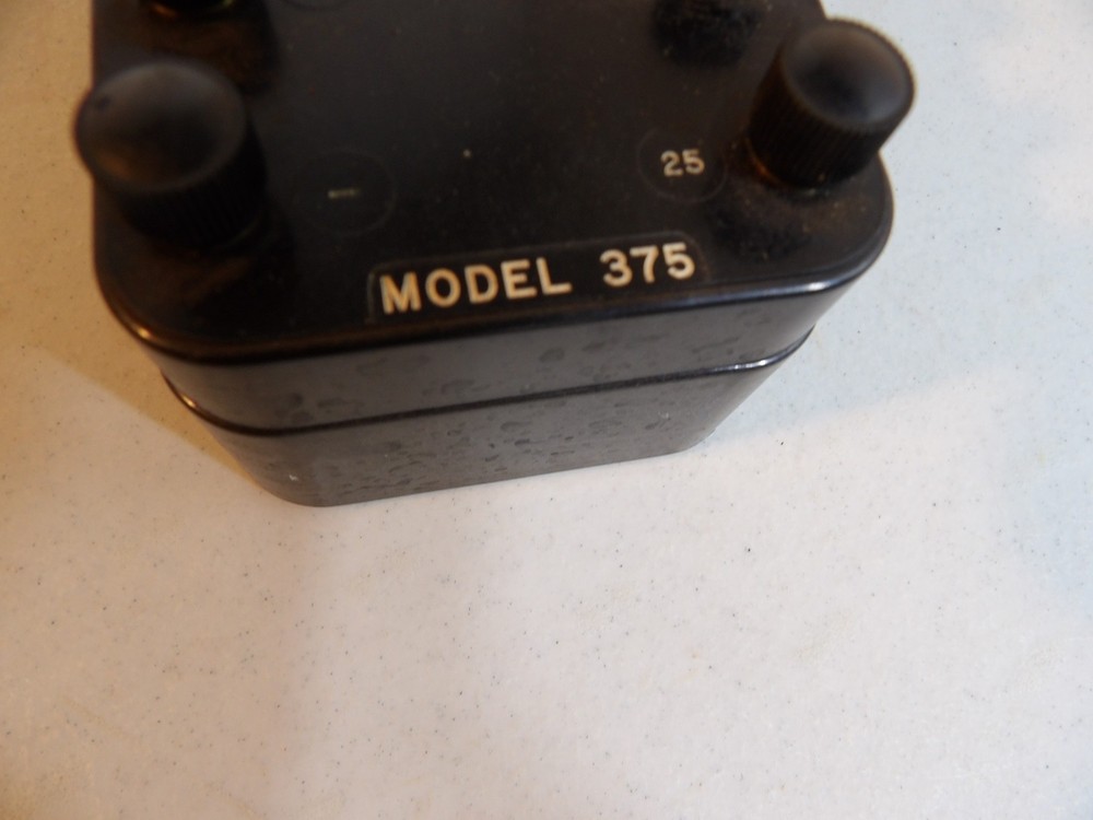 Vintage Simpson Model 375 Amp Meter ( untested )