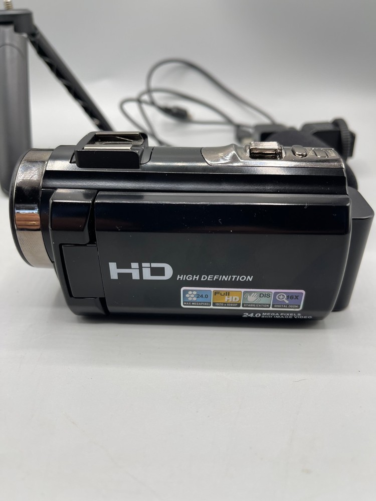 Full HD Digital Recording Camera, Detachable Microphone, Vlogging Camera