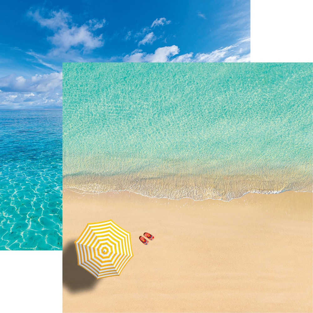 Beach Vibes Scrapbook Collection Kit