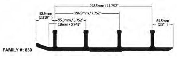 SPI Defender Hardweld Runners #WB-000-830