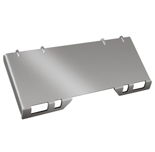 Skid Steer Attachment Plate, Universal Steel Quick Attach Mount Plate, 1/2"