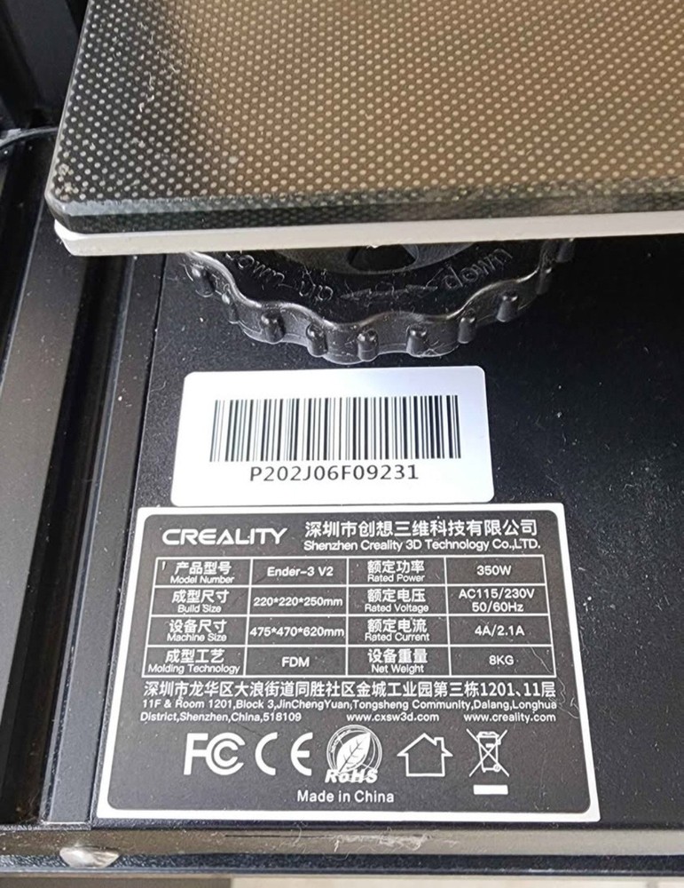 Creality Ender 3 V2 3D Printer - Upgrades & Filament